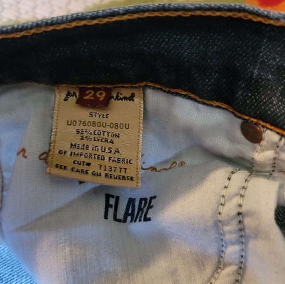 3 pairs for 7 for mankind jeans sizes- one is 29 other two  are 30!!! - Picture 2 of 16